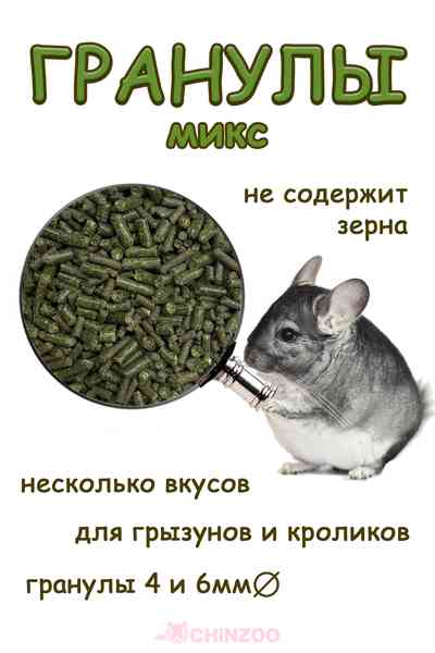 Гранулы микс – chinzoo.ru